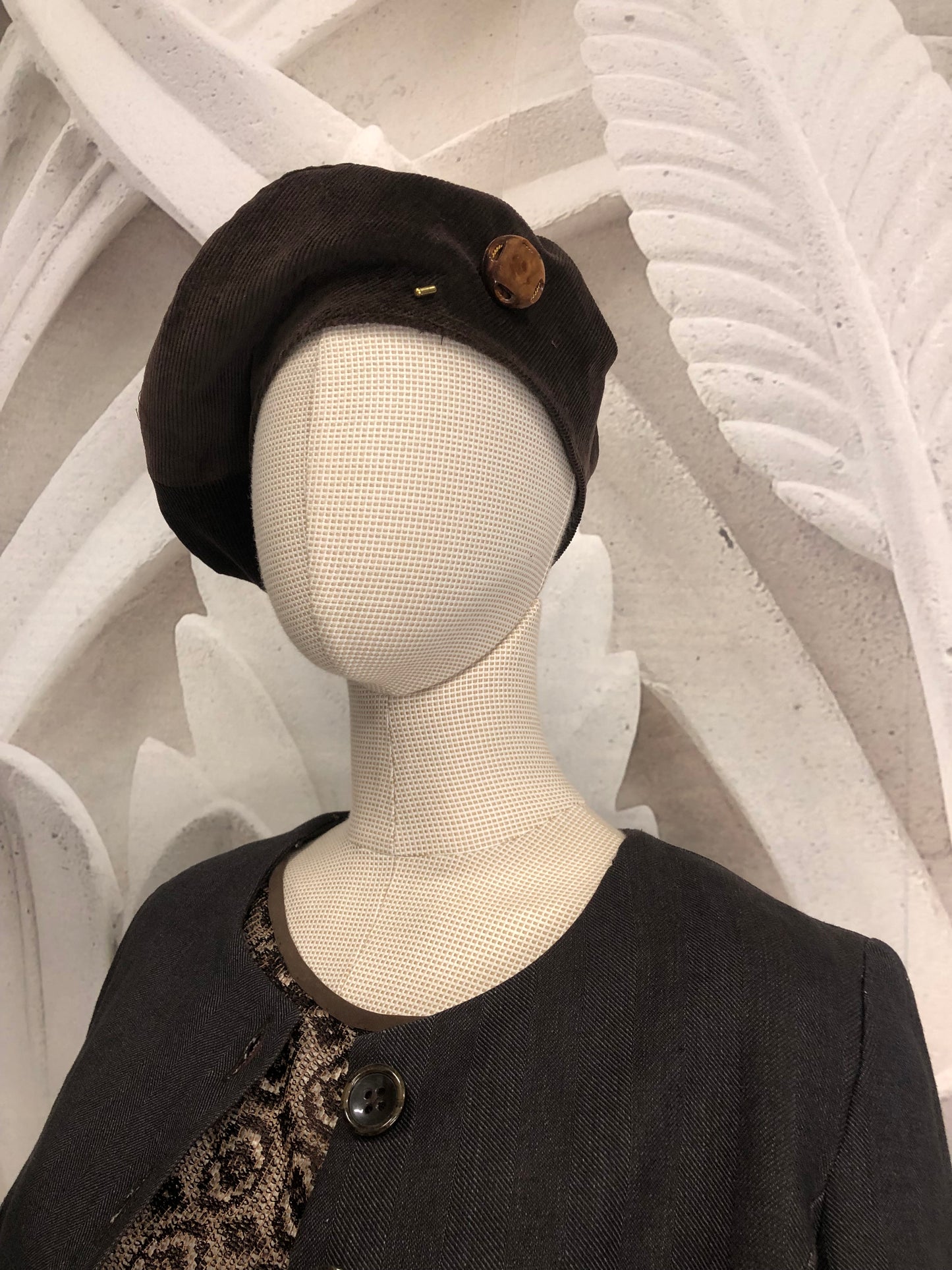 Basco Paris in velluto di cotone a costine