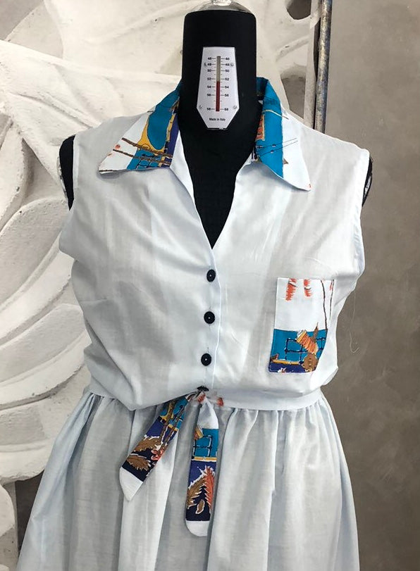 Completo Audrey con pantalone Capri