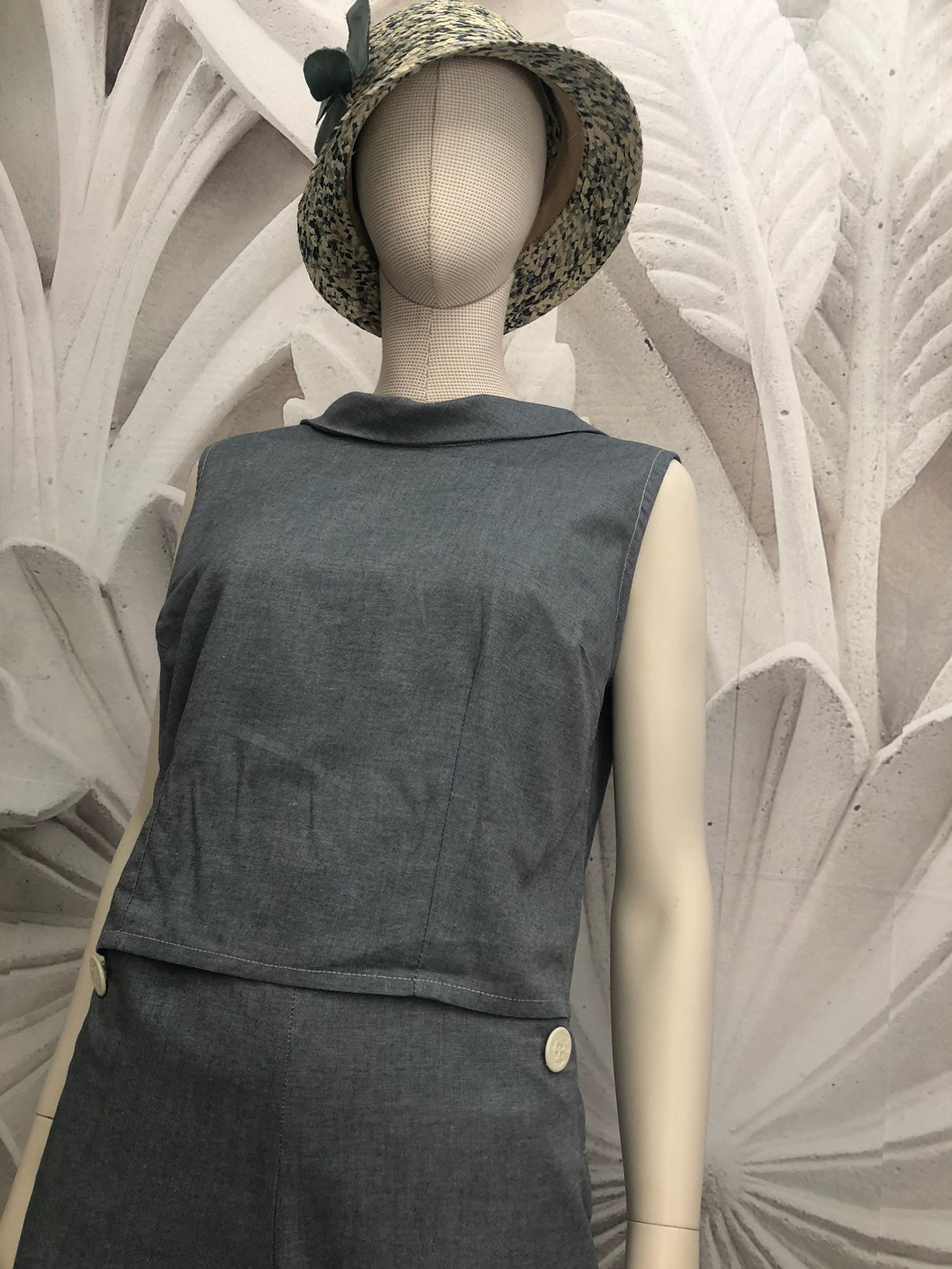 Completo in cotone biologico con pantalone Capri e blusa Christy