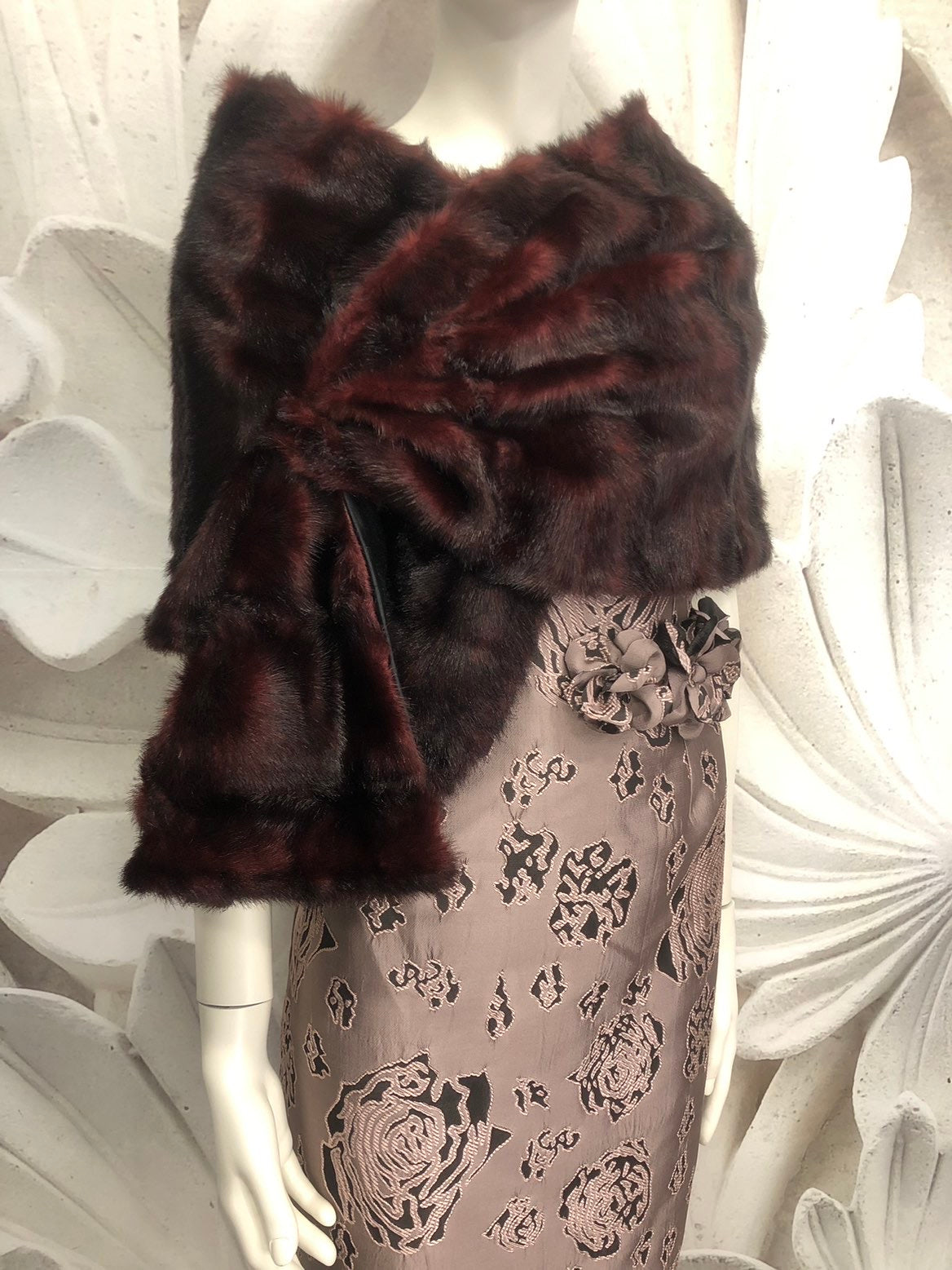 Abito tubino Christy in broccato