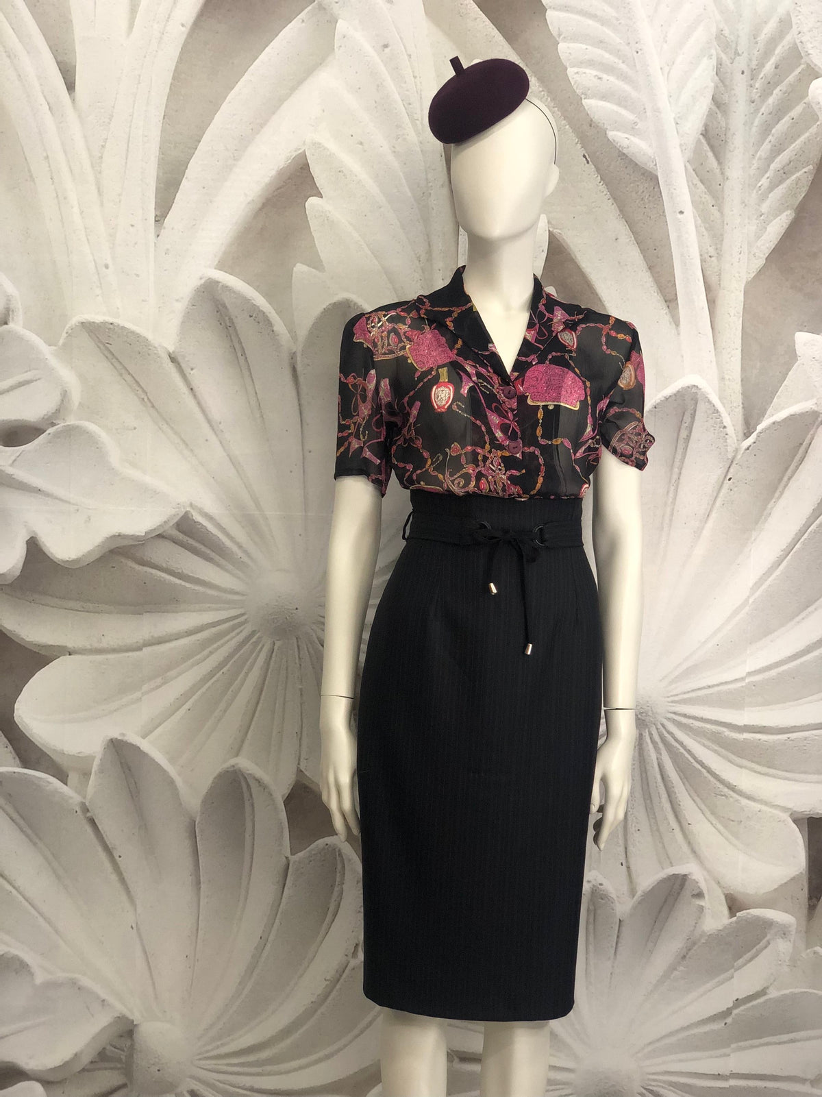 CAMICIA ROSY in seta