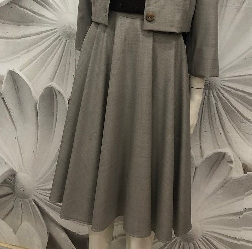 Completo Christy gonna ruota vintagestyle anni 50 tg48