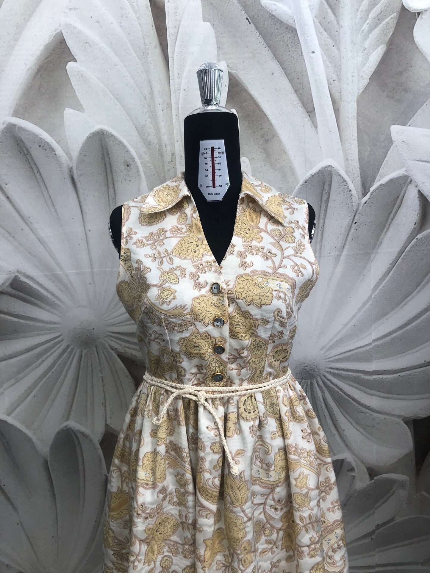 Abito Rita in tessuto vintage 50'style