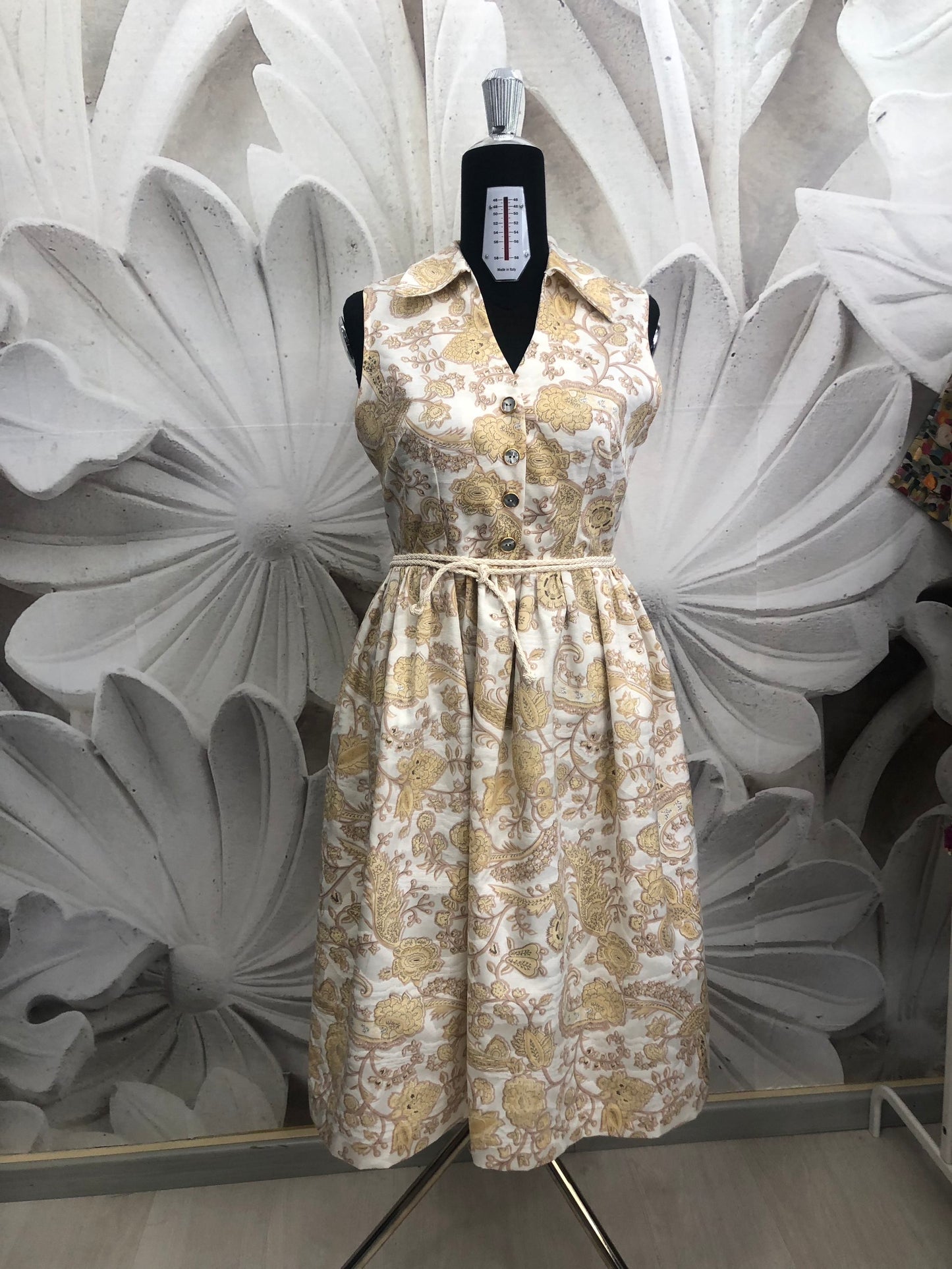 Abito Rita in tessuto vintage 50'style