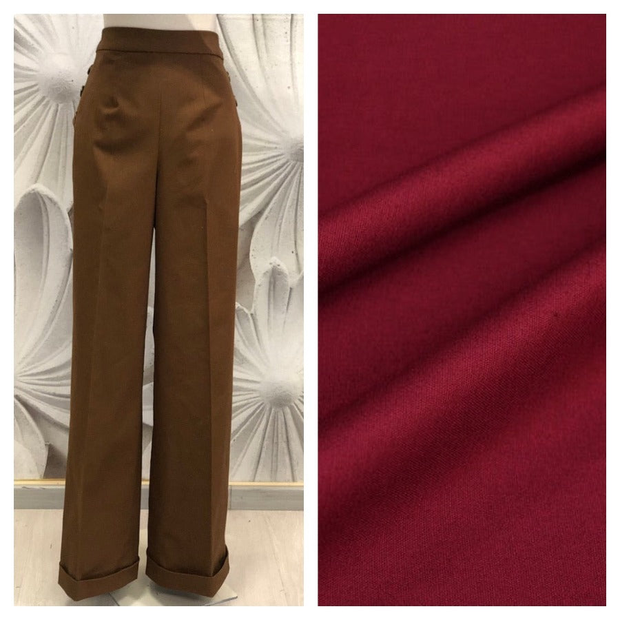 Pantalone Milly vita alta vintagestyle anni40