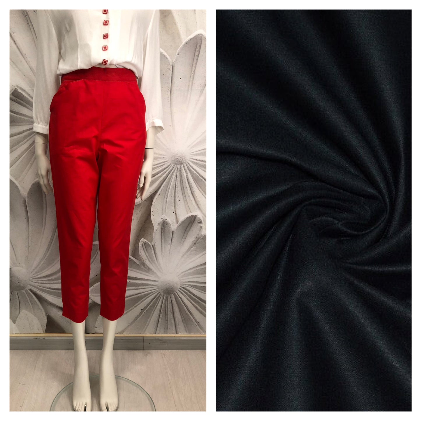 PANTALONE CAPRI CHRISTY in cotone basic