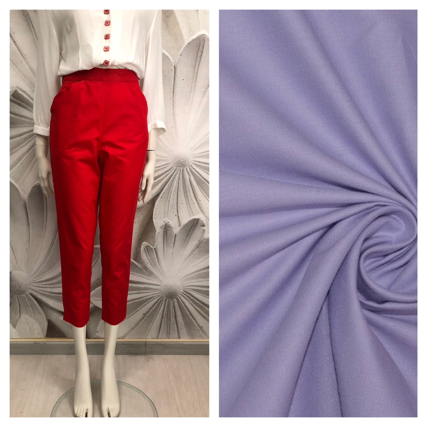 PANTALONE CAPRI CHRISTY in cotone basic