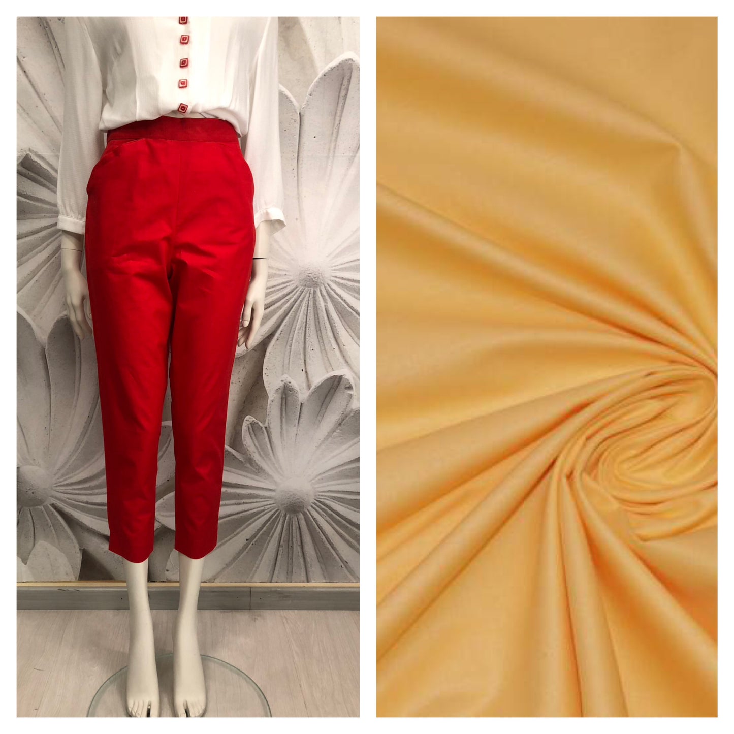 PANTALONE CAPRI CHRISTY in cotone basic