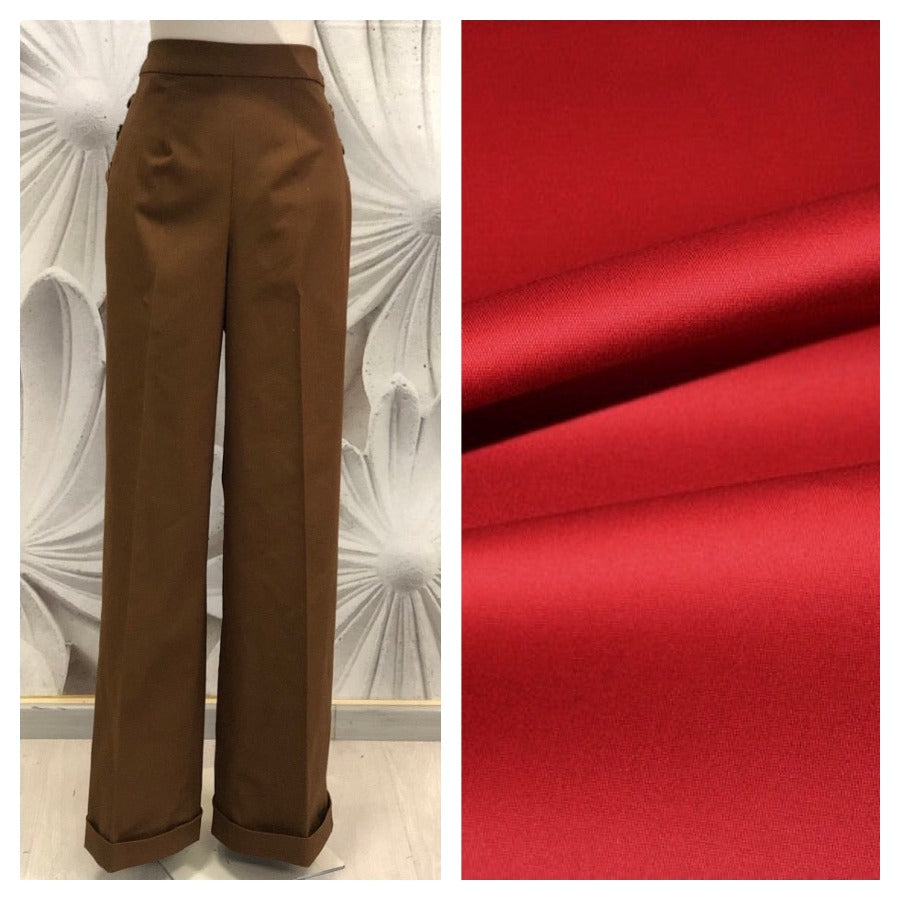 Pantalone Milly vita alta vintagestyle anni40