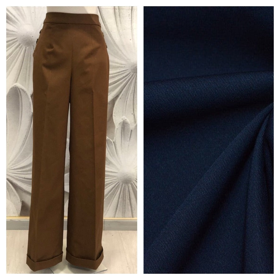 Pantalone Milly vita alta vintagestyle anni40