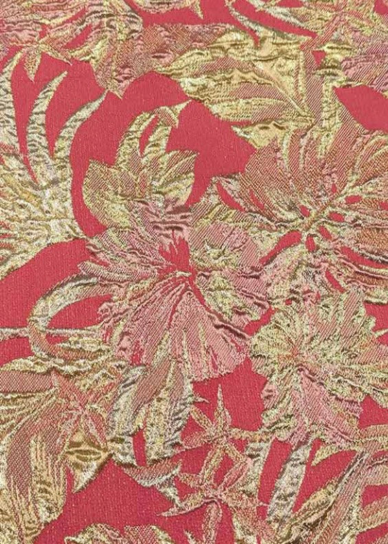 Abito midi mezzaruota Kelly in broccato