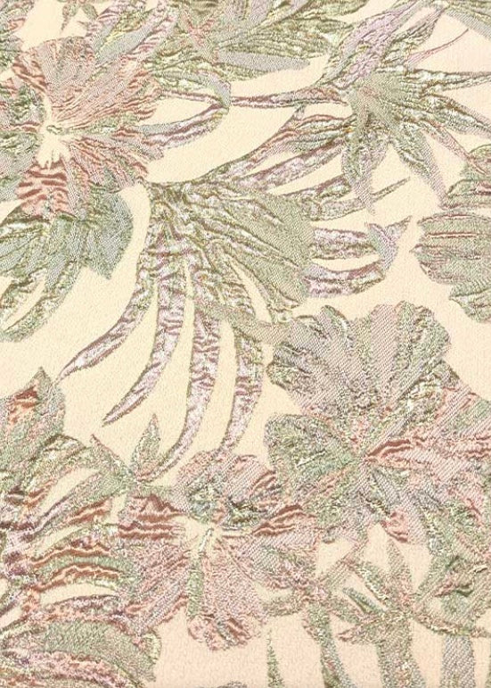 Abito midi mezzaruota Kelly in broccato