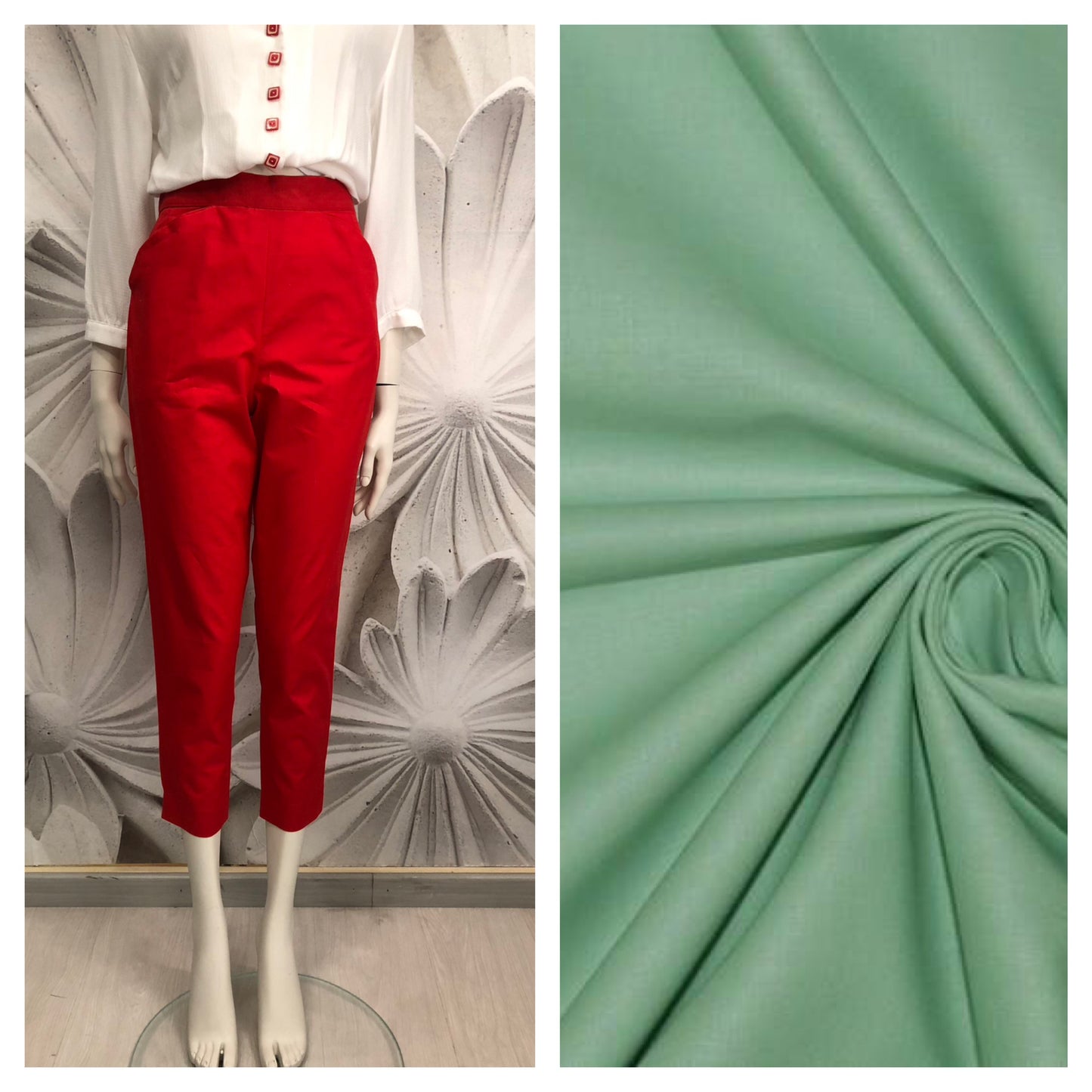 PANTALONE CAPRI CHRISTY in cotone basic