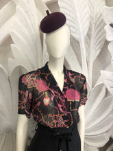 Carica l&#39;immagine nel visualizzatore di Gallery, CAMICIA ROSY in seta
