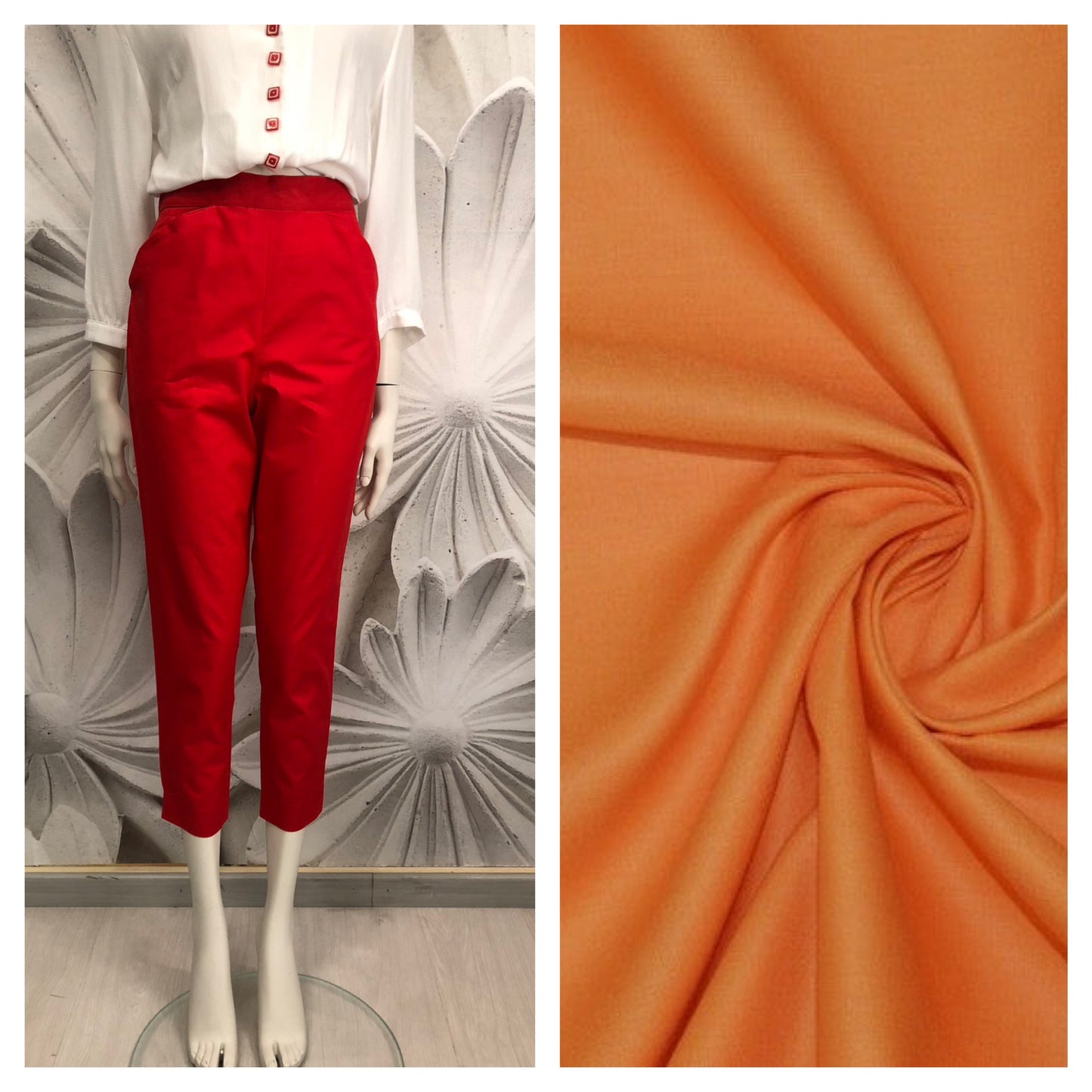 PANTALONE CAPRI CHRISTY in cotone basic