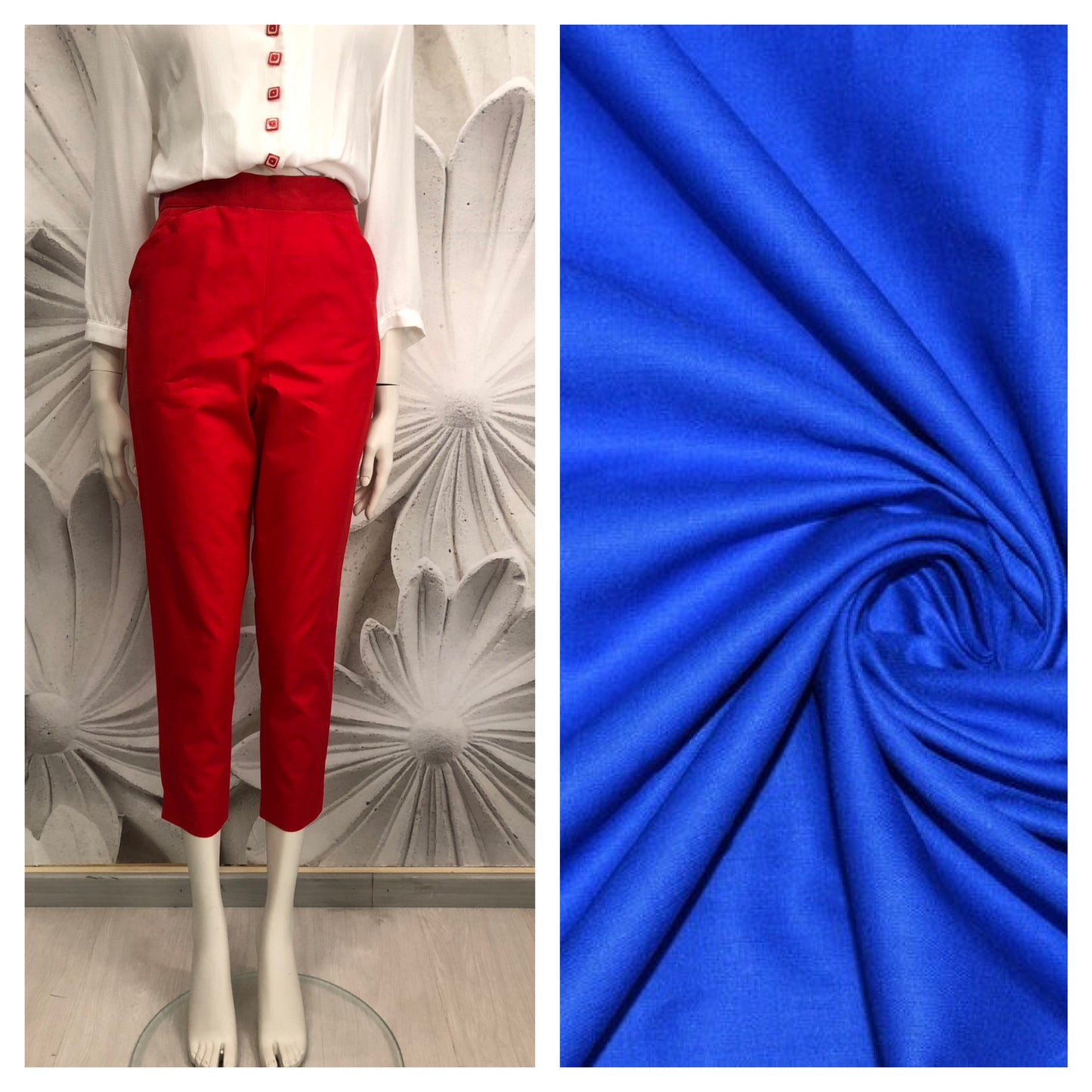 PANTALONE CAPRI CHRISTY in cotone basic
