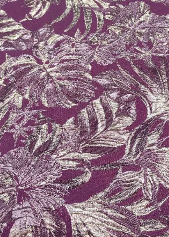 Abito midi mezzaruota Kelly in broccato