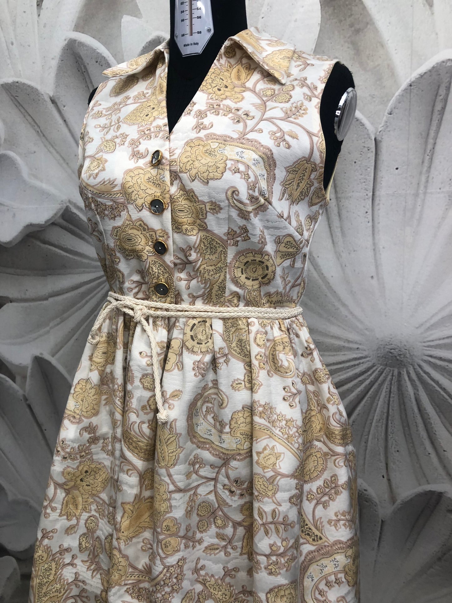 Abito Rita in tessuto vintage 50'style