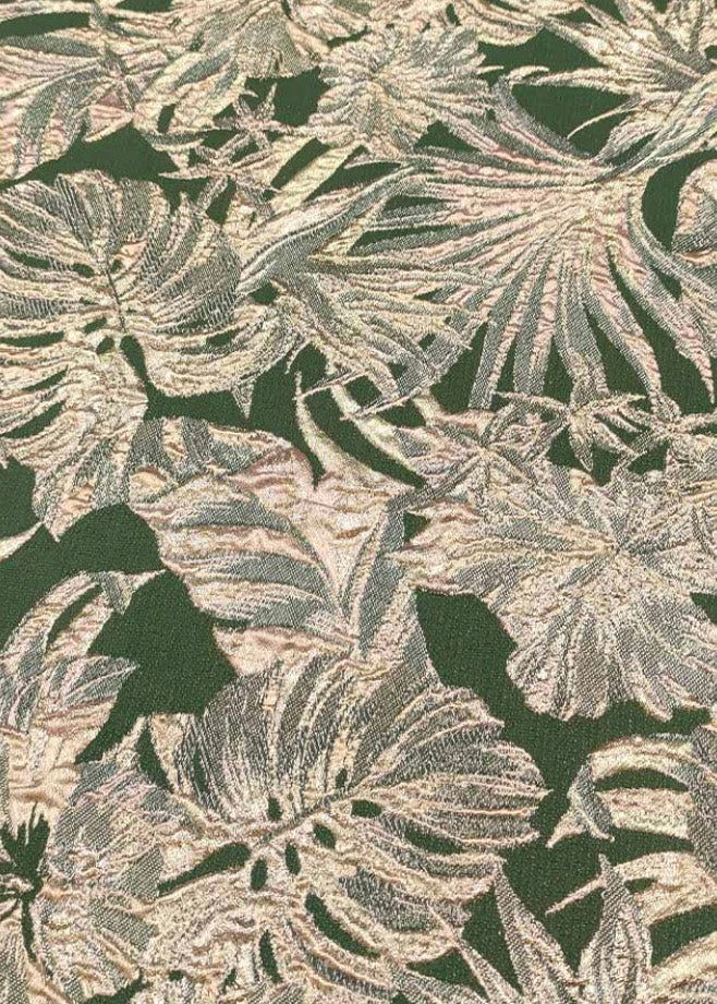Abito midi mezzaruota Kelly in broccato