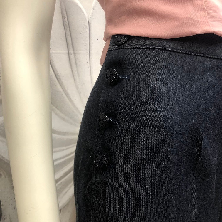 Pantalone jeans Milly dettaglio bottone