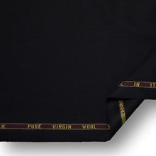 Carica l&#39;immagine nel visualizzatore di Gallery, lana tasmania nero per realizzare la salopette gonna pantalone greta vintagestyle anni 30
