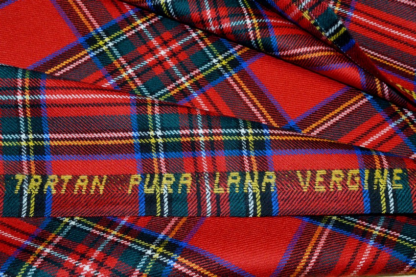 PANTALONE CAPRI CHRISTY TARTAN su misura
