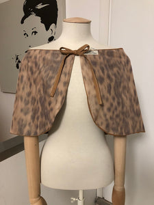 MANTELLINA PARIS in lana ruggine