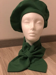 SCIARPINA MARLENE in lana verde