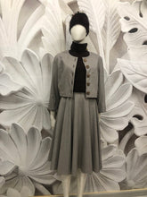 Carica l&#39;immagine nel visualizzatore di Gallery, Completo Christy gonna ruota vintagestyle anni 50 tg48
