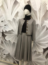 Carica l&#39;immagine nel visualizzatore di Gallery, Completo Christy gonna ruota vintagestyle anni 50 tg48
