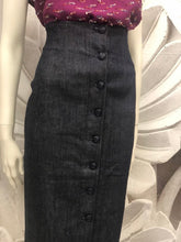 Carica l&#39;immagine nel visualizzatore di Gallery, Completo jean tubino jeans vintagestyle tg42
