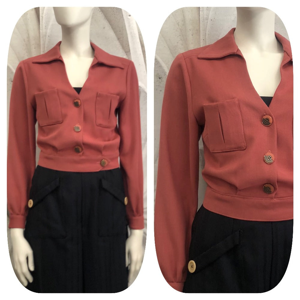Giacchino Milly in lana tasmania vintagestyle anni 30