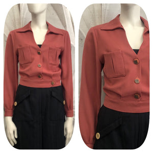 Giacchino Milly in lana tasmania vintagestyle anni 30